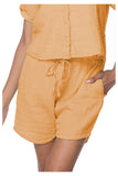 Subtle Luxury Shorts XS/S / Sand / 100% Cotton Double Gauze Double Gauze Getaway Lounge Solid Short