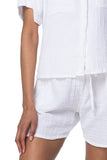 Subtle Luxury Shorts XS/S / White / 100% Cotton Double Gauze Double Gauze Getaway Lounge Solid Short