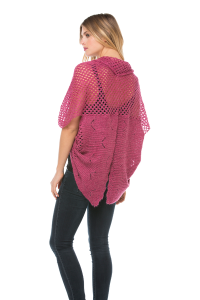 Subtle Luxury Shrug See Thru Knit Shrug