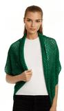 Subtle Luxury Shrug See Thru Knit Shrug / Kelly Almost Vintage | See Thru Hand Knit Shrug Sweater