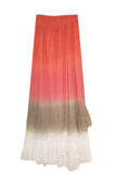 Subtle Luxury Skirt S/M / Sunset Dip Dye Combo #C Tango Cotton Skirt - Dip Dye