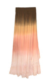 Subtle Luxury Skirt XS/S / Desert Dune Dip Dye Combo #D Tango Washed Cotton Skirt - Dip Dye
