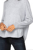 subtle-luxury-sweater-Olivia Crewneck Curved Bottom Zen Blend Sweater Knit Pullover smoke grey