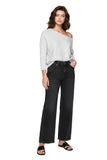subtle-luxury-sweater-Zen Jess Off Shoulder Horizontal Rib Sweater Knit surf grey