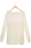 Subtle Luxury Sweater Almost Vintage Mixed Media  | Cross Stitch Embroidery Sweater