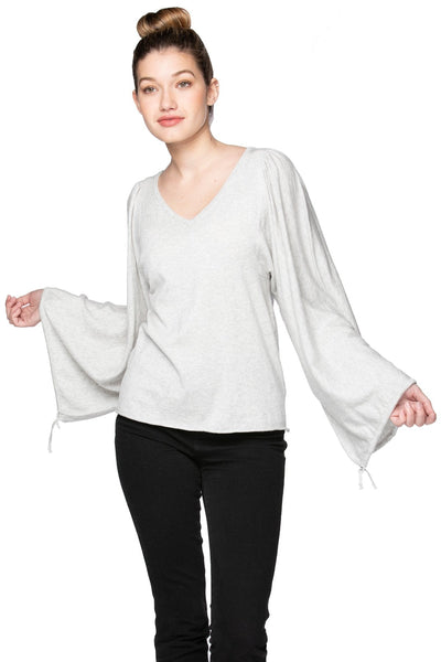 Subtle Luxury Sweater Celina Balloon/Kimono Sleeve Pullover