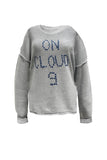 Subtle Luxury Sweater Chunky Cotton Blend Pullover Sweater- Cross Stitch 