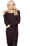 Subtle Luxury Sweater Dress Aubrey Sweater Knit Dress in Zen Blend