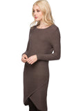 Subtle Luxury Sweater Dress XS/S / Coffee Aubrey Sweater Knit Dress in Zen Blend