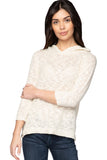 Subtle Luxury Sweater Hoodie XS/S / Shell Almost Vintage Comfy Slub Knit Sweater Hoodie