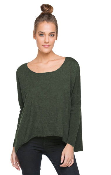 Subtle Luxury Sweater Lounge Crewneck  Sweater in Zen Blend Solid