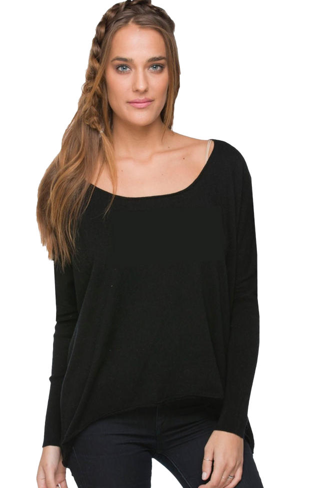 Subtle Luxury Sweater Lounge Crewneck Sweater in Zen Blend Solid