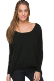 Subtle Luxury Sweater Lounge Crewneck Sweater in Zen Blend Solid