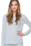 Subtle Luxury Sweater Paneled Long Sleeve Sweater