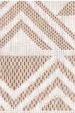 Subtle Luxury Sweater S/M / White w/Geo Pyramid Lace insert Side Inset Vest - Vintage Mixed Media in Knit with Woven Lace