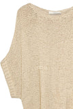 Subtle Luxury Sweater Tape Yarn Hand Knit Sweater