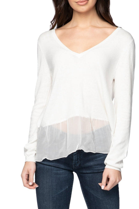 Charlotte Contrast Pullover