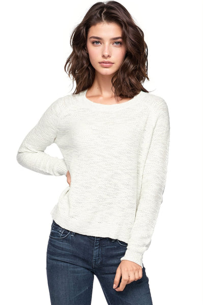 Subtle Luxury Sweater XS/S / Mint Almost Vintage Lace Back Raglan Crew Sweater
