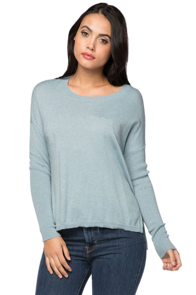 Subtle Luxury Sweater XS/S / Water / Zen Blend Jane Zen Blend Favorite Solid Crewneck Sweater on Sale Now