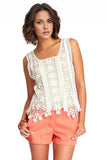 Subtle Luxury Tanks Almost Vintage Lola Lace Tank