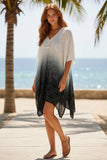 Woven Shine Hand Loomed Fabric | Luxury Kaftan Coverup