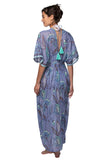The Oasis Print Maxi Sundress Coverup - Subtle Luxury