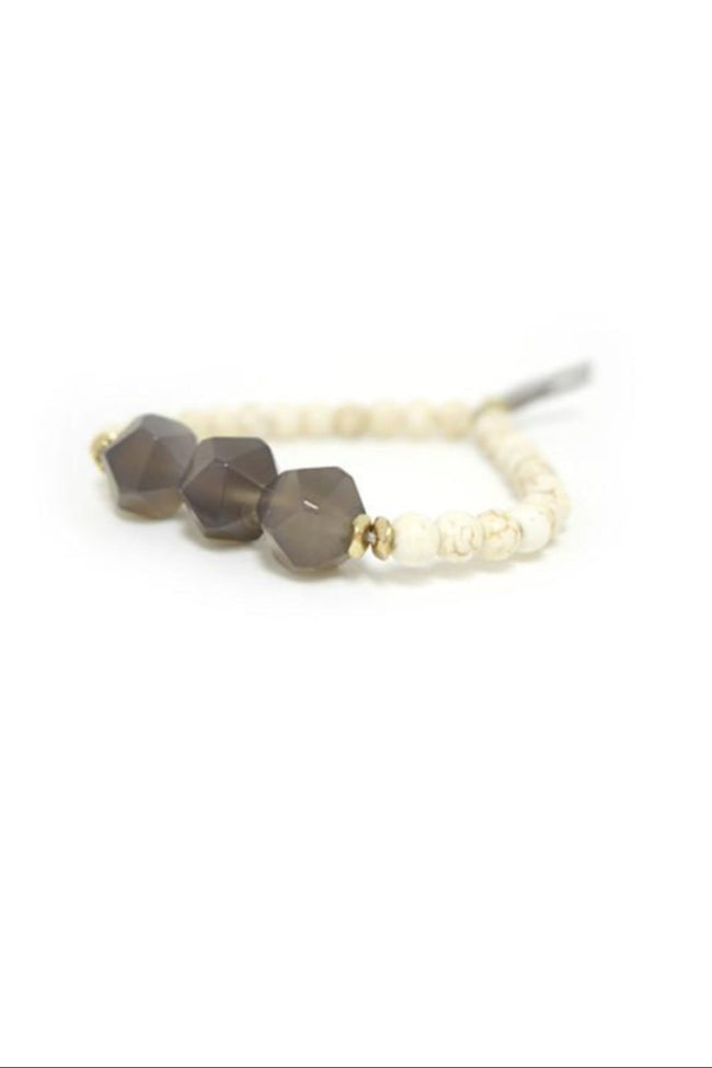 triple-stone-bracelet-Gen Stone Beads Tan Grey
