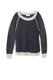 Washable Cashmere Novelty Cover - stitch Crewneck Sweater - Subtle Luxury