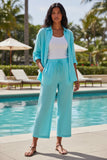 Double Gauze Unforgettable Button Front Shirt in Solids