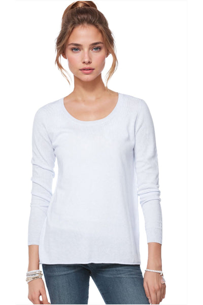 Zen Blend Luxury Favorite Scoop Crewneck Sweater - Subtle Luxury