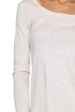 Zen Blend Luxury Favorite Scoop Crewneck Sweater - Subtle Luxury
