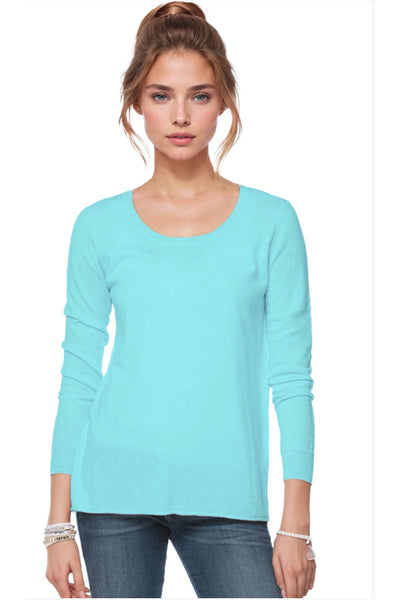 Zen Blend Luxury Favorite Scoop Crewneck Sweater - Subtle Luxury
