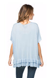 Zen Blend Nora Ruffle Tunic Sweater - Subtle Luxury