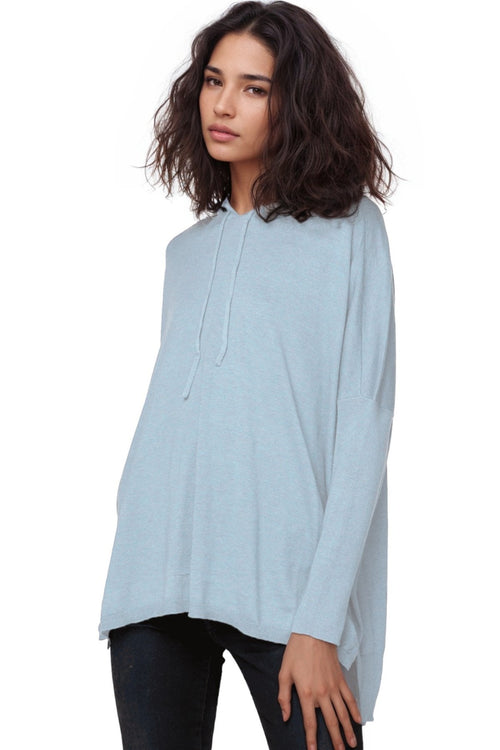 Zen Blend Sweater L/XL / Water "Ciara" Hooded Pullover Zen Blend Sweater