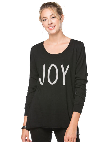 Zen Blend Sweater XS/S / Black / Joy Zen "Cruise" Crewneck Sweater with Joy Embroidery