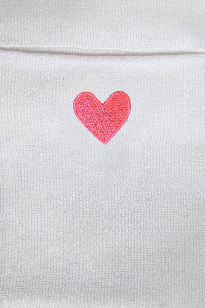 Zen Patricia Pocket Pullover with Heart Embroidery - Subtle Luxury