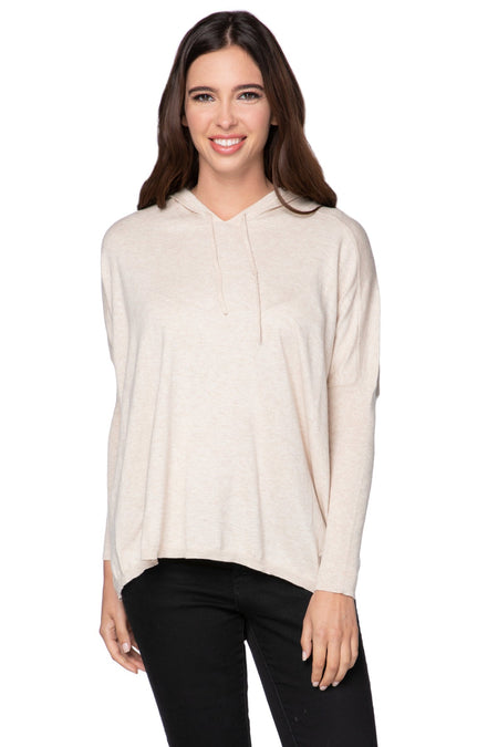 Lounge Crewneck Cozy Sweater in Zen Blend Yarn