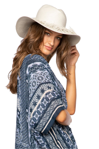 Darcie Hat in Dove - Subtle Luxury