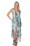 Maxi Tassel Dress in Branch Breeze - Subtle Luxury