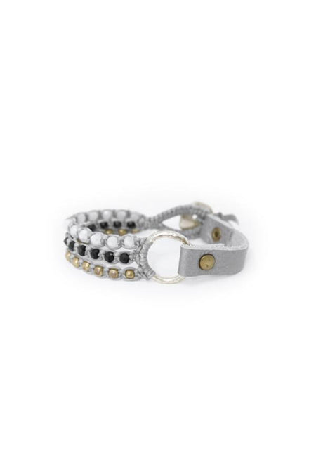 Multi Stone & Tassel Bracelet