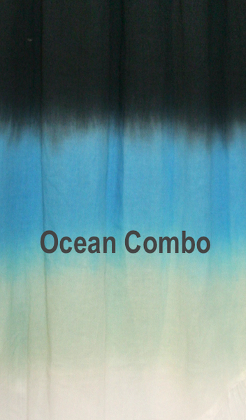 Subtle Luxury Shirts Mia Top / S/M / Ocean Ombre Mia Gauze Ruffle Back Top