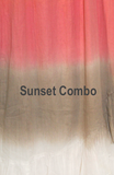 Subtle Luxury Shirts XS/S / Sunset Dip Dye Combo Chelsea Gauze Dip Dye T-Shirt Woven