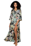 Tropical Escape Maxi Kimono Dress - Subtle Luxury